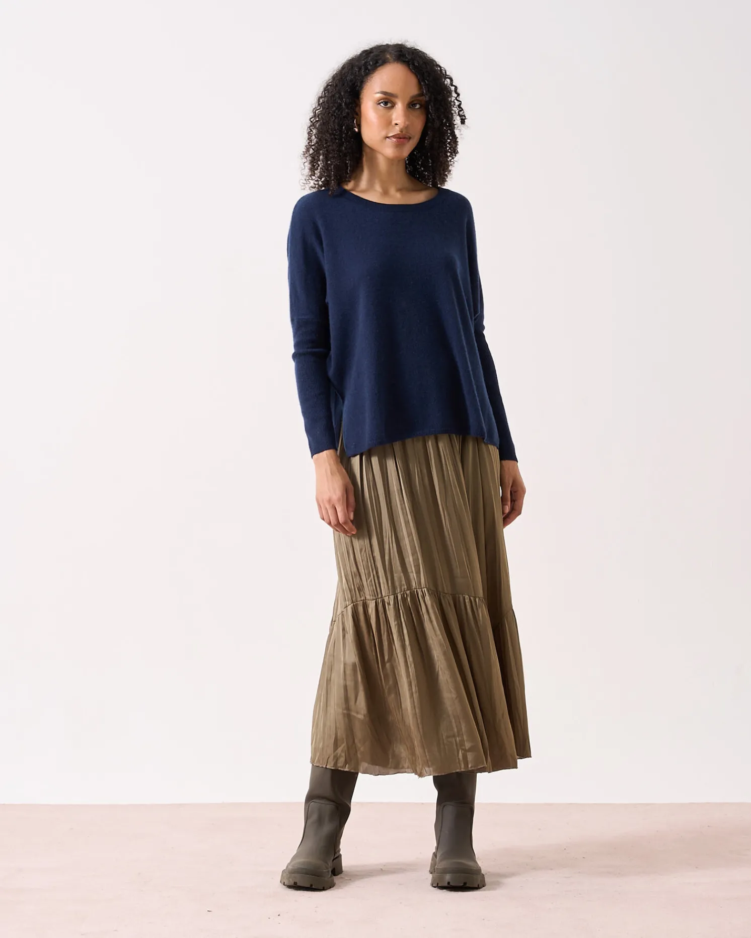 Absolut Cashmere Astrid<DAMES Ronde Hals|100% Kasjmier