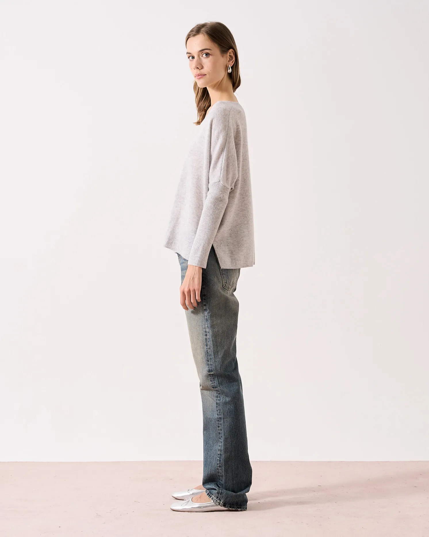 Absolut Cashmere Camille<DAMES V-Hals|Poncho'S