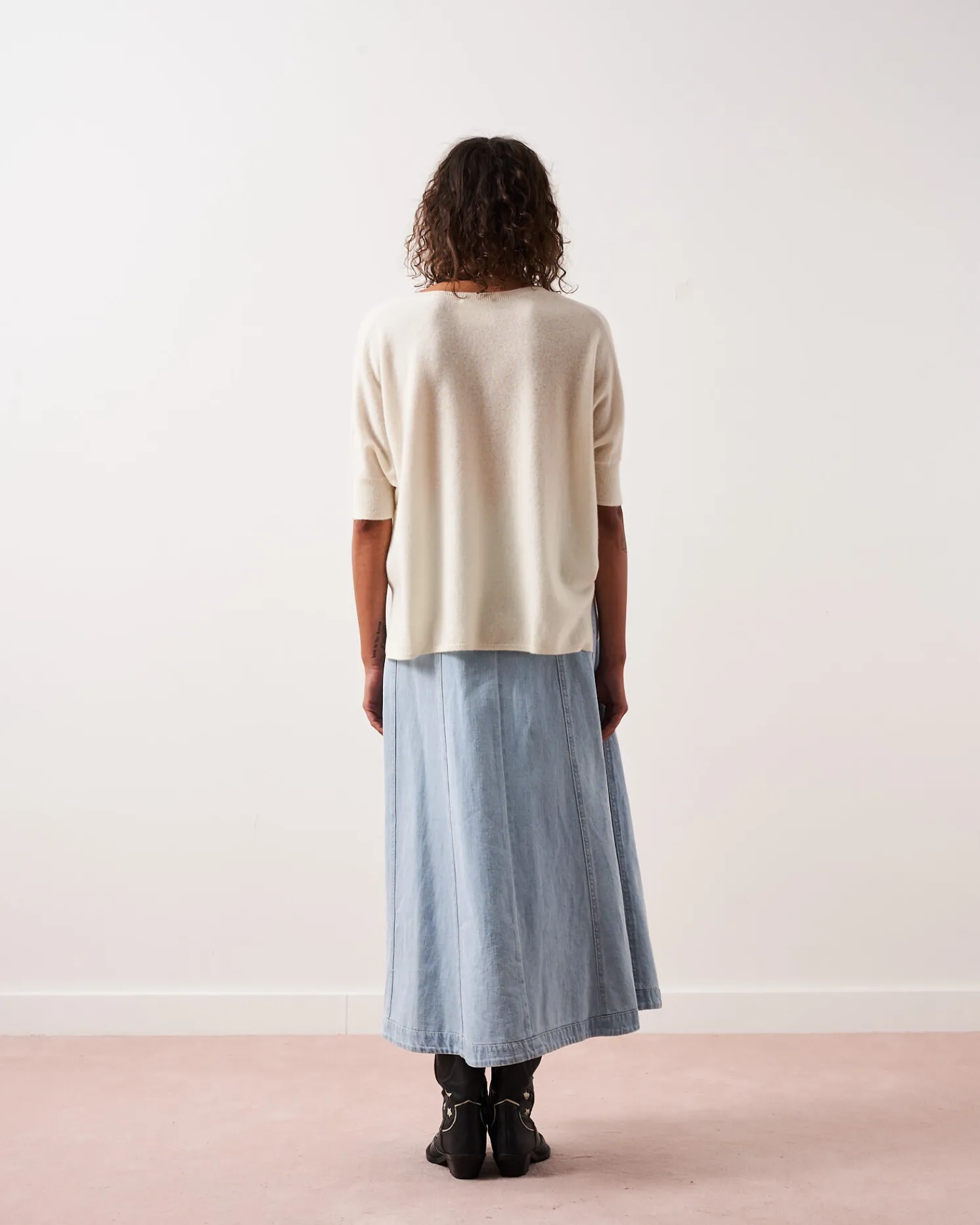 Absolut Cashmere Kate<DAMES V-Hals|Poncho'S