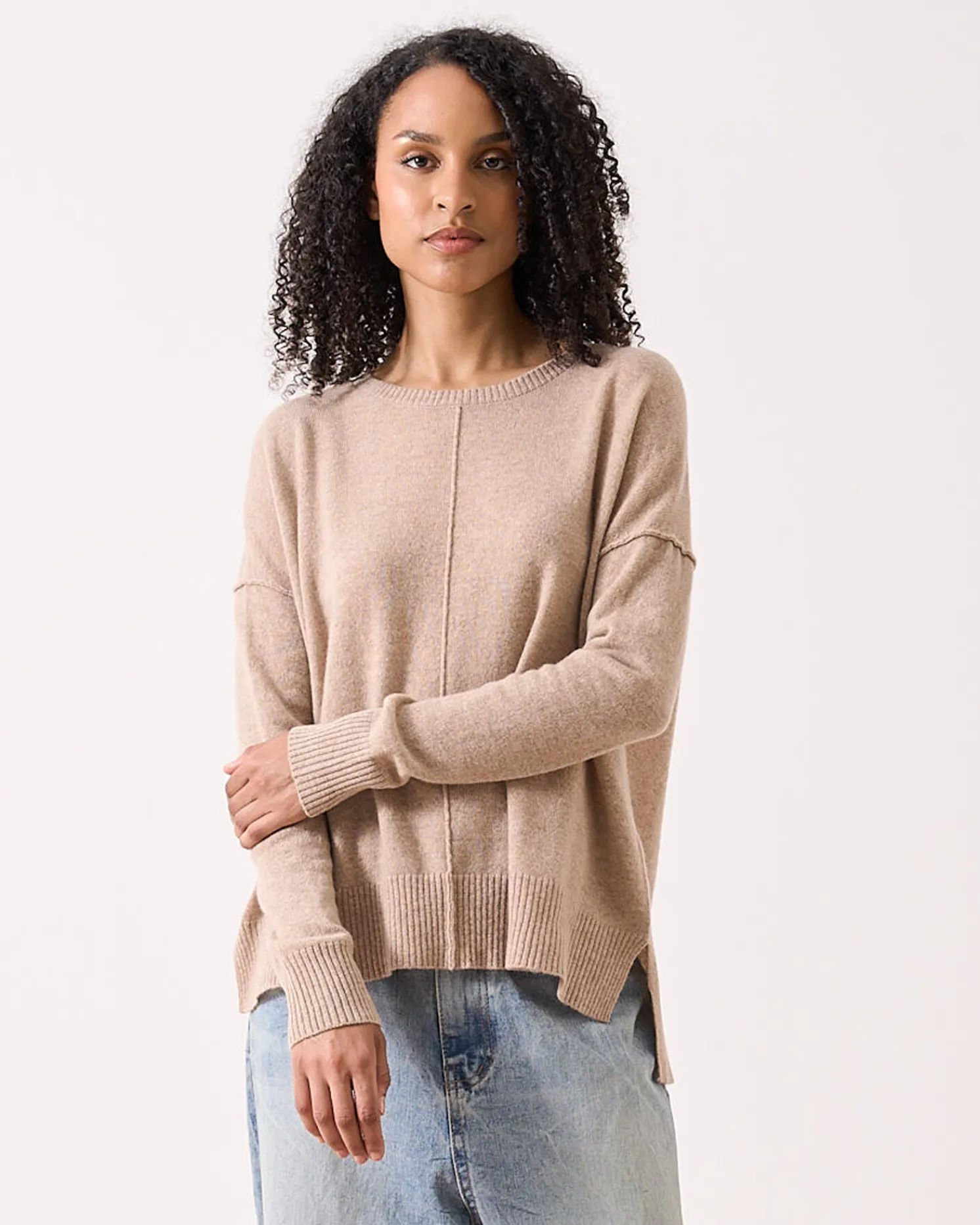 Absolut Cashmere Kenza<DAMES Ronde Hals|100% Kasjmier