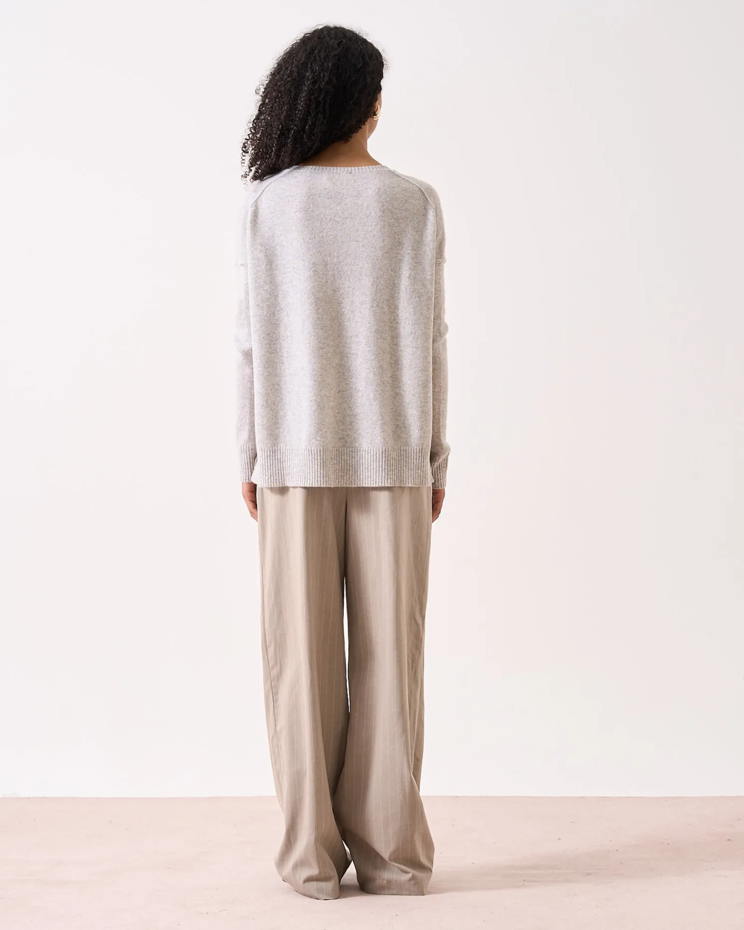 Absolut Cashmere Kenza<DAMES Ronde Hals|100% Kasjmier
