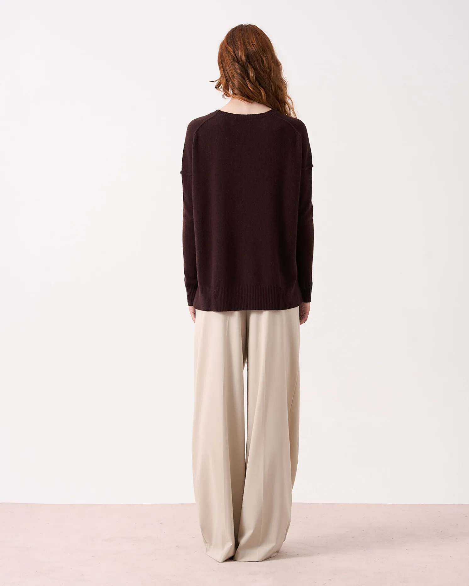 Absolut Cashmere Kenza<DAMES Ronde Hals|100% Kasjmier