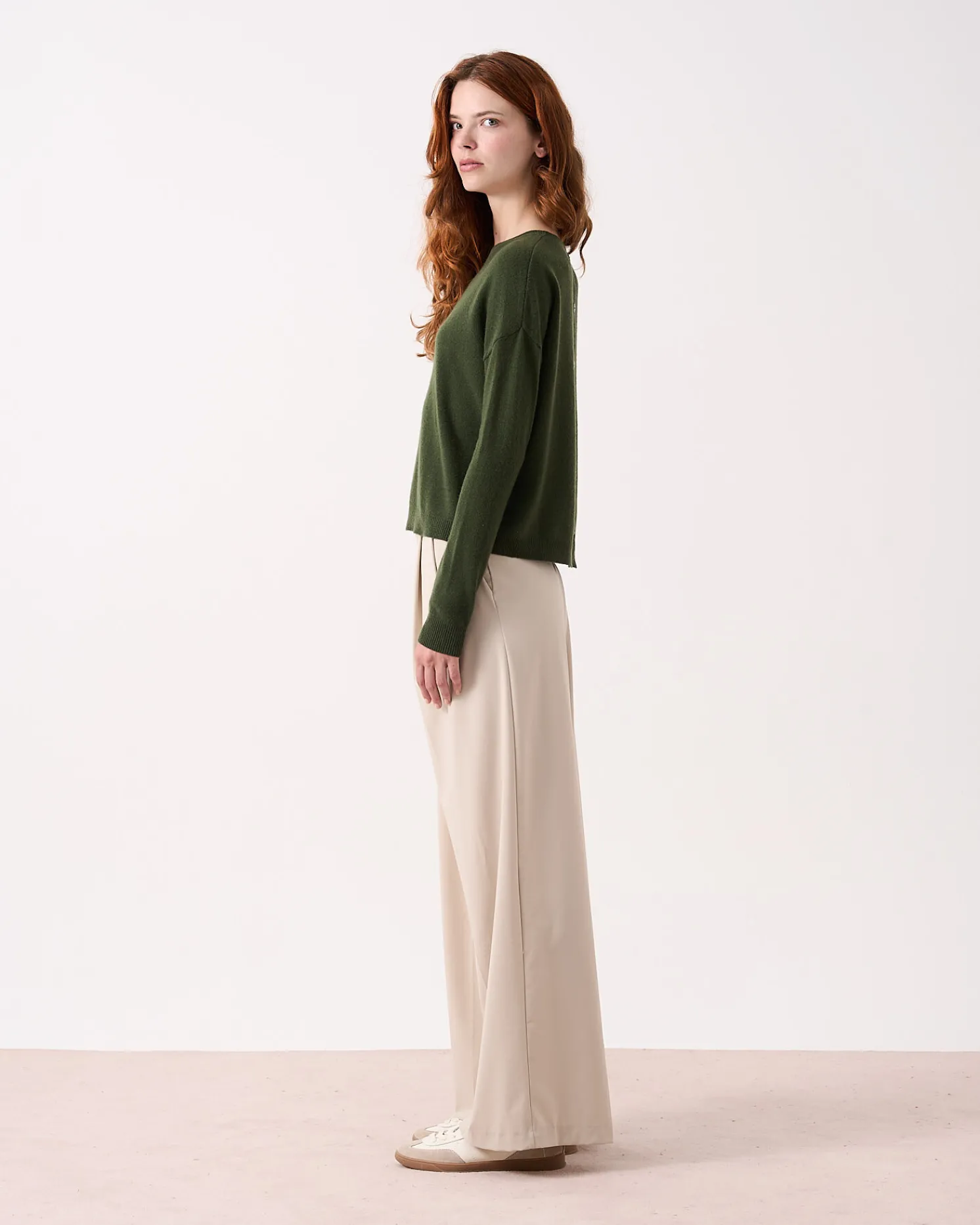 Absolut Cashmere Lisa<DAMES Ronde Hals|100% Kasjmier