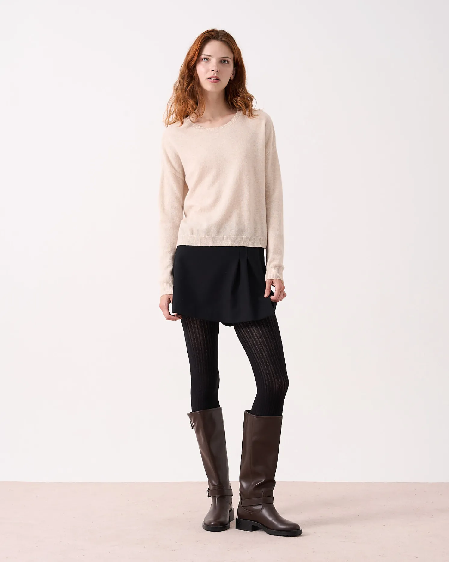 Absolut Cashmere Lisa<DAMES Ronde Hals|100% Kasjmier