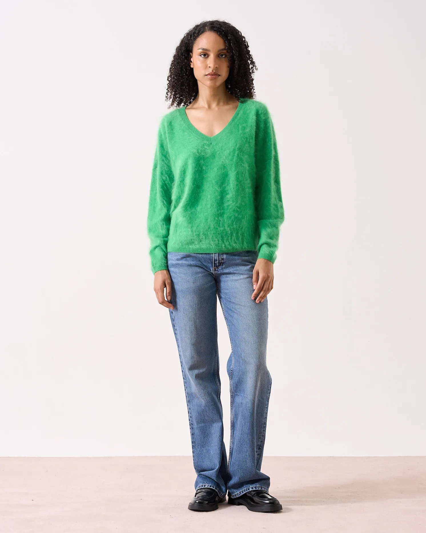 Absolut Cashmere Soeli<DAMES V-Hals|100% Kasjmier